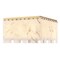 Z-Lite Viviana Flush Mount, 9-Light, 19.5 In.W x 11 In.H, Rubbed Brass/Alabaster 345F20-RB - alternate 1